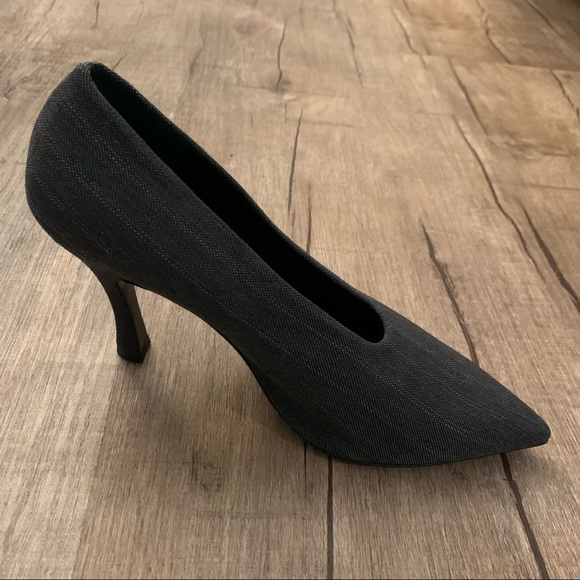 Dries Van Noten Denim Pump - Picture 9 of 10